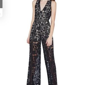 Alice and Olivia Chels lace jumpsuit